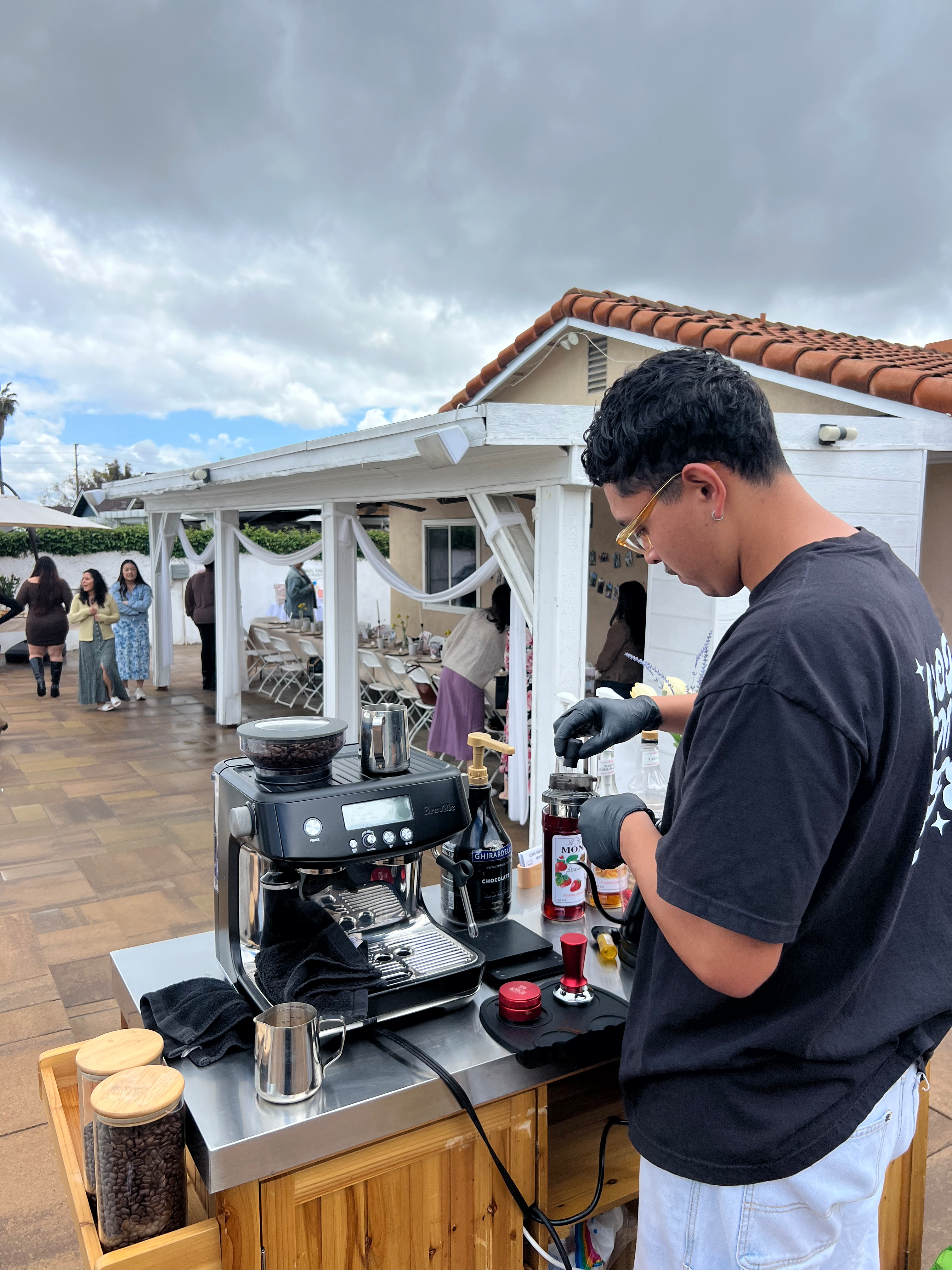 Go:od AM Coffee at a private wedding event
